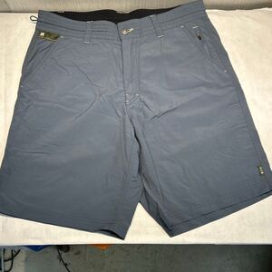 Howler Bros Horizon Hybrid Shorts Mens Sz 33 Gray Quick Dry Nylon Ripstop 9” Ins